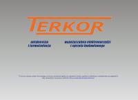 Strona internetowa z Terkor