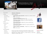 Strona internetowa z Państwowa Szkoła Muzyczna i i II Stopnia Im. F. Chopina