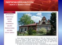 Strona internetowa z Państwowa Szkoła Muzyczna I stopnia im. G. Bacewicz
