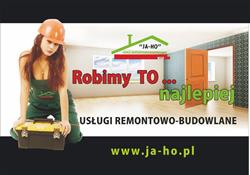 "ja-Ho" Firma Remontowo-Budowlana