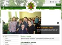 Strona internetowa z Liceum Ogólnokształcące