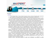 Strona internetowa z Maxpert