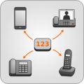 Numer zwielokrotniony na 4-ech telefonach nawet na komórkę !
