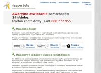 Strona internetowa z AWARYJNE OTWIERANIE SAMOCHODÓW