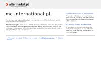 MC-International Group. Czub M.