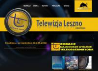 Strona internetowa z Telewizja Leszno. Videofilm Studio Tele 1