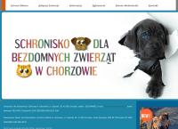 Strona internetowa z PsiKot - Schronisko dla Bezdomnych Zwierząt w Chorzowie