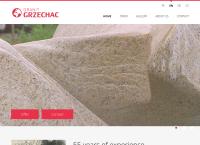 Strona internetowa z \"granit\"