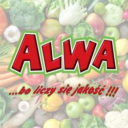 Alwa. Hurtownia owoców, warzyw i art. spożywczych. Zyskowska E.