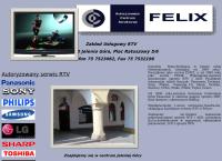 Felix. Naprawa sprzętu RTV, kamer, DVD