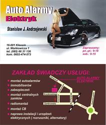 Autoelektryk. Andrzejewski S.