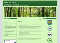 Strona internetowa z Larix. Sp. Z O.o.