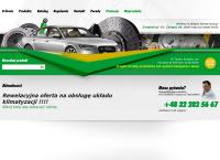 Strona internetowa z Auto Kemes