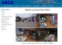 Strona internetowa z Arco