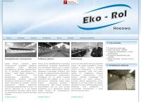 Strona internetowa z Spółdzielcze przedsiębiorstwo Eko-Rol w Rogowie