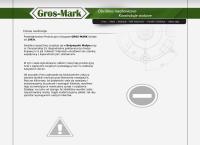 Strona internetowa z Gros-Mark