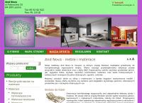 Strona internetowa z Sklep meblowy And Nova