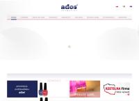 Strona internetowa z Ados Cosmetics
