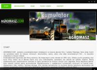 Strona internetowa z \"AGROMASZ\" - Akumulatory VARTA, EXIDE, AutoPart, Oleje, Smary, Płyny, Filtry, Części rolnicze