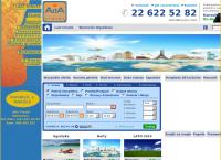 Strona internetowa z Alta Travel SC