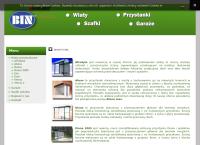 Strona internetowa z Bin. Sp. Z O.o.