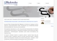 Strona internetowa z Błędowska Beata. Kancelaria Radcy Prawnego
