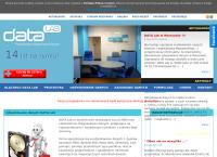 Strona internetowa z DATA LAB