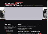 Strona internetowa z Elektrostart Naprawa i Wymiana alternatorów/rozruszników