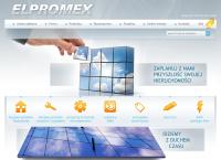 Strona internetowa z Elpromex