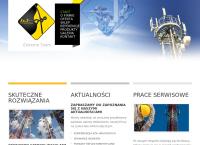 Strona internetowa z EX.T.