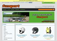 Strona internetowa z Fun Sport