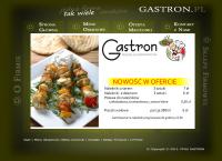 Strona internetowa z Pphu Gastron Bartłomiej Gacki