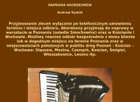 Rydzik Andrzej. Naprawa akordeonów