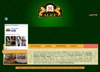 Strona internetowa z Alef