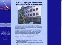Amex. Wynajem podnośników koszowych