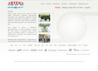 Strona internetowa z Arteks. Sklep Rtv-Agd