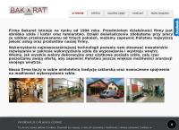 Strona internetowa z Bakarat. Produkcja Luster