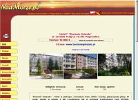 Strona internetowa z Bocianie Gniazdo Hotel Restauracja Basen