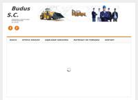 Strona internetowa z Budus. Ośrodek Szkolenia Operatorów. Koparkoładowarki, Koparki, Ładowarki