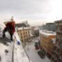 odśnieżanie dachów skośnych