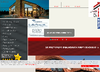 Strona internetowa z Dachbud. Uslugi Blacharsko - Dekarskie. Kurzac K.