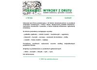 Dekamet. Wyroby z drutu, dodatki kaletnicze, galanteria metalowa