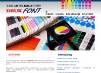 Druk Font. Zakład poligraficzny. Dubielscy U.Z.