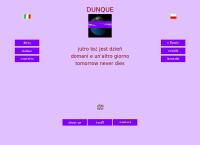 Dunque. Język włoski