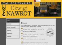 Nawrot Andrzej. Usługi dźwigowo - transportowo - koparkowe