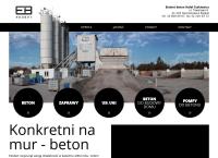 Strona internetowa z Ekobet Beton. Rafał Tyśkiewicz