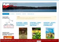 Strona internetowa z Nasza Przyszłość. Fundacja. Oddział
