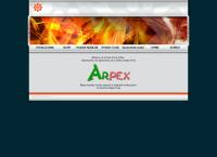 Strona internetowa z Arpex