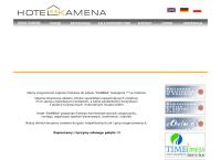 Strona internetowa z Kamena. Hotel