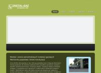 Strona internetowa z Instal-Gaz. Montaż i serwis instalacji gazowych